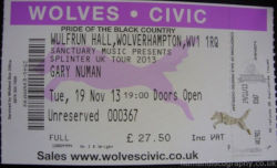 Wolverhampton Ticket 2013
